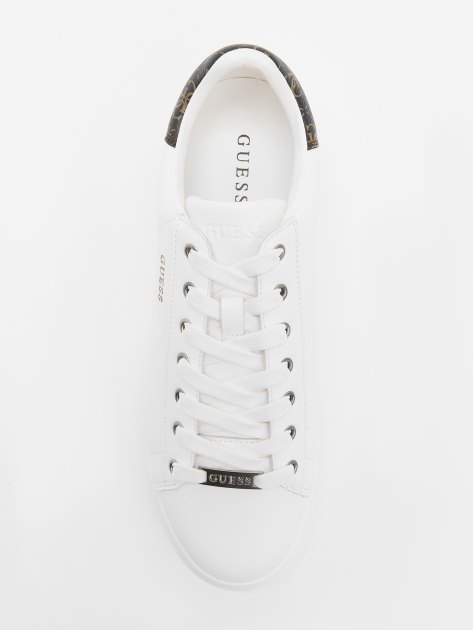 Мужские кеды GUESS VIBO CARRYOVER, Артикул FM8VIBFAP12, белый | 4100389. Ракурс 5