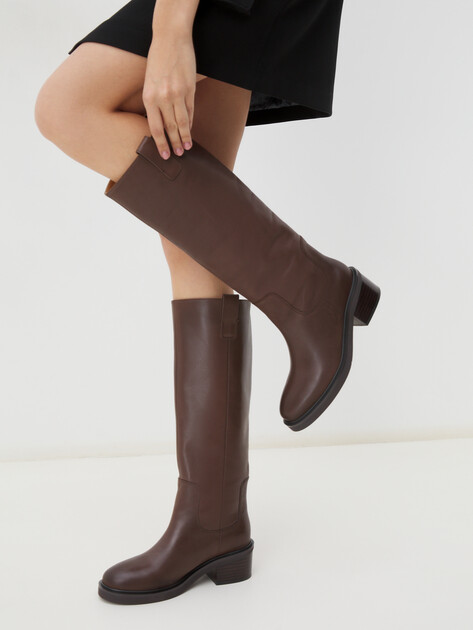 Женские сапоги TENDANCE, Артикул GLC5585-01, темно-коричневый | 4101012. Ракурс 2