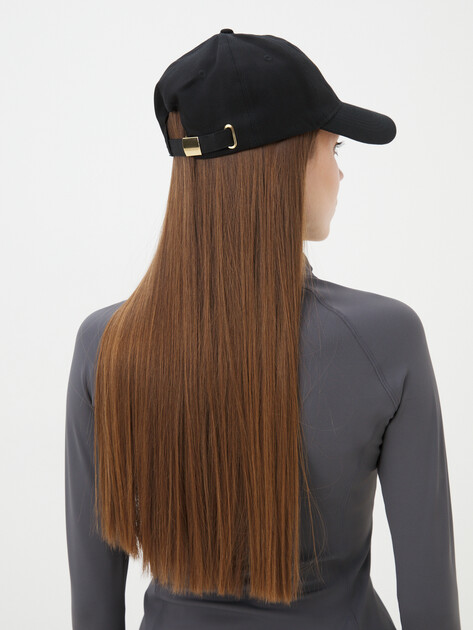 Женская бейсболка VERSACE JEANS COUTURE V-EMBLEM, Артикул 77HAZK26, черный | 4102932. Ракурс 2 Женская бейсболка VERSACE JEANS COUTURE V-EMBLEM, Артикул 77HAZK26, черный | 4102932. Ракурс 2