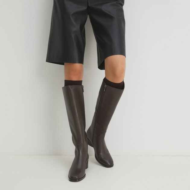 Женские сапоги TENDANCE, Артикул PZ230316-12, темно-коричневый | 4106088. Ракурс 7