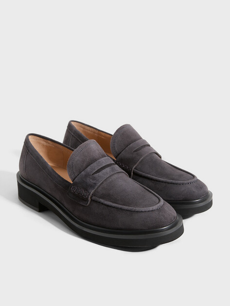 Женские лоферы TENDANCE, Артикул PZ3130S-1, серо-фиолетовый | 4106109. Ракурс 3