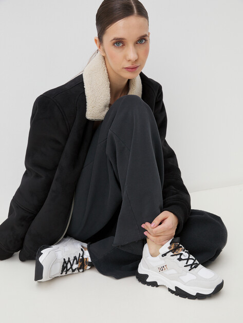 Женские кроссовки JUST CAVALLI JORDIE, Артикул 77RA3SC1, белый | 4107071. Ракурс 7