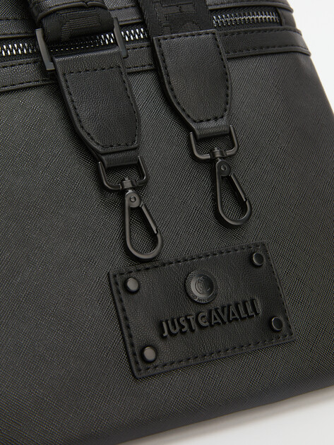 Мужская сумка  JUST CAVALLI JC GOTHIC PLATE, Артикул 77QA4B33, черный | 4107657. Ракурс 3