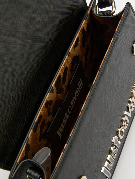 Женская сумка  JUST CAVALLI METAL LETTERING, Артикул 77RA4BB4, черный | 4107777. Ракурс 5