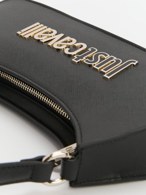 Женская сумка на плечо JUST CAVALLI METAL LETTERING, Артикул 77RA4BB6, черный | 4107788. Ракурс 4 Женская сумка на плечо JUST CAVALLI METAL LETTERING, Артикул 77RA4BB6, черный | 4107788. Ракурс 4