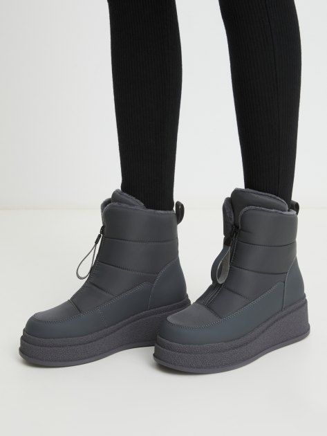 Женские дутики TENDANCE, Артикул AJ1523-5-2, серый | 4108063. Ракурс 2 Женские дутики TENDANCE, Артикул AJ1523-5-2, серый | 4108063. Ракурс 2