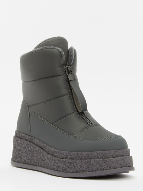 Женские дутики TENDANCE, Артикул AJ1523-5-2, серый | 4108063. Ракурс 3 Женские дутики TENDANCE, Артикул AJ1523-5-2, серый | 4108063. Ракурс 3