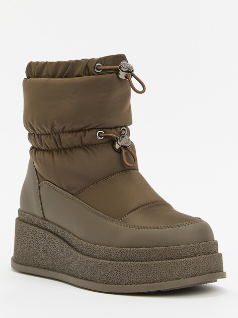 Женские дутики TENDANCE, Артикул AJ1523-6-1, хаки | 4108069. Ракурс 3