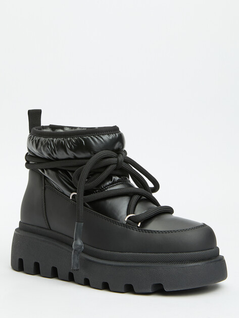 Женские дутики TENDANCE, Артикул AJ1539-4-1, черный | 4108772. Ракурс 3