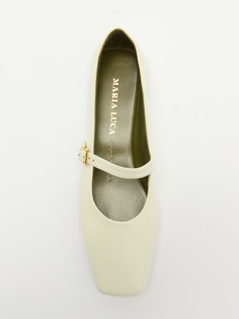 Балетки мэри-джейн MARIA LUCA ISOTTA MARY JANE, Артикул DL42000A, молочно-белый | 4108979. Ракурс 5 Балетки мэри-джейн MARIA LUCA ISOTTA MARY JANE, Артикул DL42000A, молочно-белый | 4108979. Ракурс 5