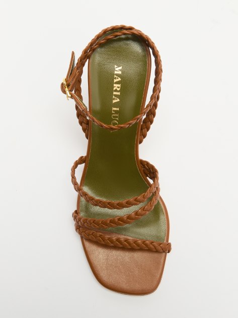 Женские босоножки MARIA LUCA IOLE SANDAL, Артикул DL42043B, коричневый | 4109029. Ракурс 5