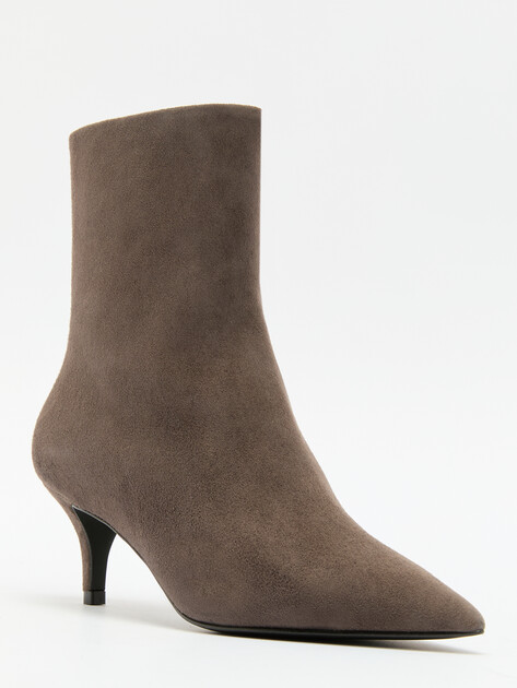 Ботильоны FURLA FURLA GIO, Артикул YI15FGO, коричнево-серый | 4109333. Ракурс 3 Ботильоны FURLA FURLA GIO, Артикул YI15FGO, коричнево-серый | 4109333. Ракурс 3