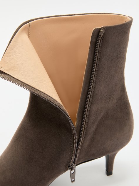 Ботильоны FURLA FURLA GIO, Артикул YI15FGO, коричнево-серый | 4109333. Ракурс 5 Ботильоны FURLA FURLA GIO, Артикул YI15FGO, коричнево-серый | 4109333. Ракурс 5