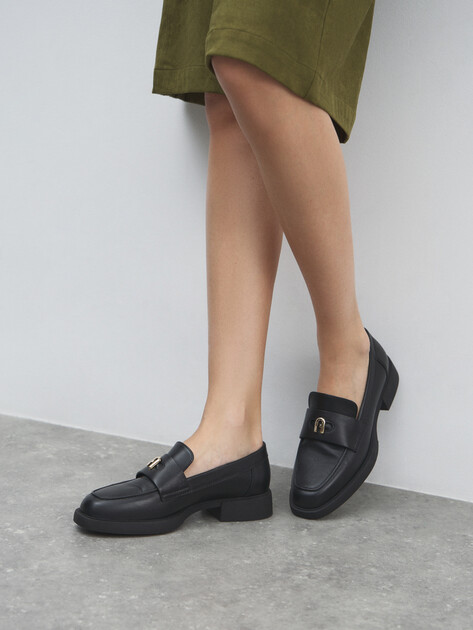 Женские лоферы FURLA FURLA JJ, Артикул YI25FJJ, черный | 4109347. Ракурс 6