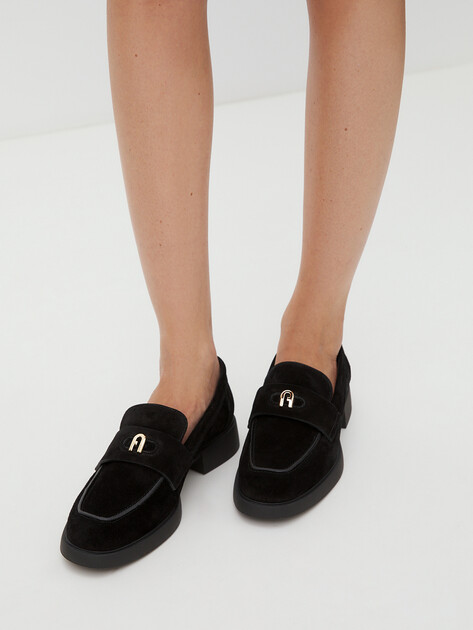 Женские лоферы FURLA FURLA JJ, Артикул YI25FJJ, черный | 4109348. Ракурс 6 Женские лоферы FURLA FURLA JJ, Артикул YI25FJJ, черный | 4109348. Ракурс 6