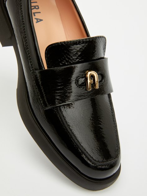 Женские лоферы FURLA FURLA JJ, Артикул YI25FJJ, черный | 4109351. Ракурс 6