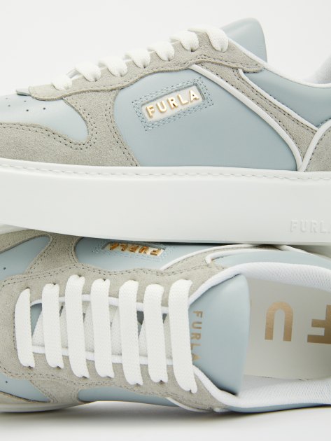 Женские кеды FURLA FURLASPORT, Артикул YI06SPT, серовато-голубой | 4110156. Ракурс 6 Женские кеды FURLA FURLASPORT, Артикул YI06SPT, серовато-голубой | 4110156. Ракурс 6