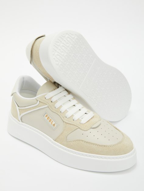 Женские кеды FURLA FURLASPORT, Артикул YI06SPT, бежево-серый | 4110157. Ракурс 6