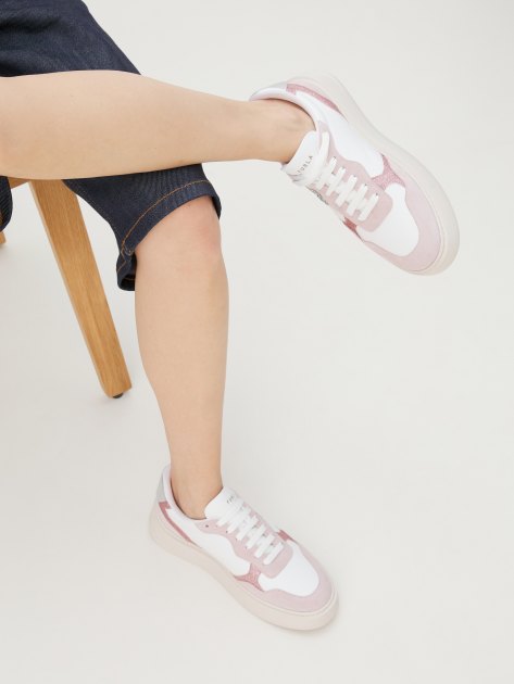 Женские кеды FURLA FURLASPORT, Артикул YI07SPT, белый | 4110160. Ракурс 2 Женские кеды FURLA FURLASPORT, Артикул YI07SPT, белый | 4110160. Ракурс 2