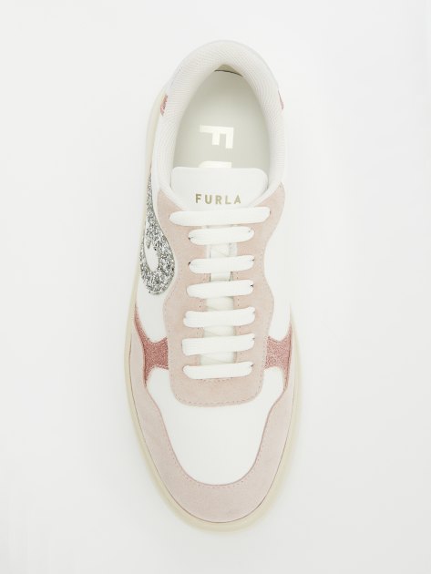 Женские кеды FURLA FURLASPORT, Артикул YI07SPT, белый | 4110160. Ракурс 5 Женские кеды FURLA FURLASPORT, Артикул YI07SPT, белый | 4110160. Ракурс 5