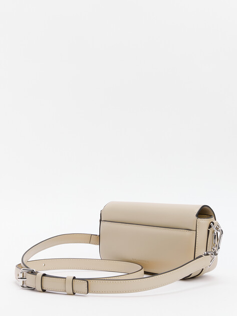 Кросс-боди KARL LAGERFELD k/signature fan sm crossbody, Артикул 240W3195, бежевый | 4112777. Ракурс 4