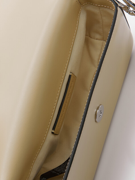 Кросс-боди KARL LAGERFELD k/signature fan sm crossbody, Артикул 240W3195, бежевый | 4112777. Ракурс 5