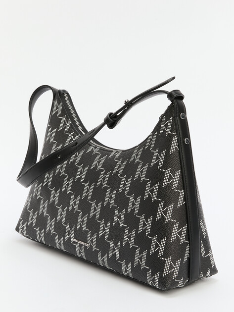 Женская сумка  KARL LAGERFELD k/ikonik 2.0 mono cc shb, Артикул 245W3064, черный | 4112839. Ракурс 4