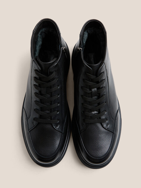 Мужские высокие кеды TENDANCE, Артикул TTA4010-1A, черный | 4113111. Ракурс 5 Мужские высокие кеды TENDANCE, Артикул TTA4010-1A, черный | 4113111. Ракурс 5