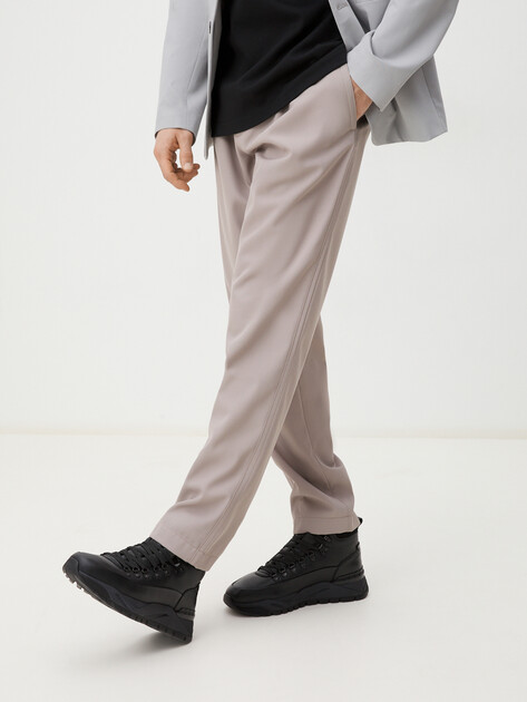 Мужские высокие кроссовки TENDANCE, Артикул TTA8-6568R-03, черный | 4113128. Ракурс 2