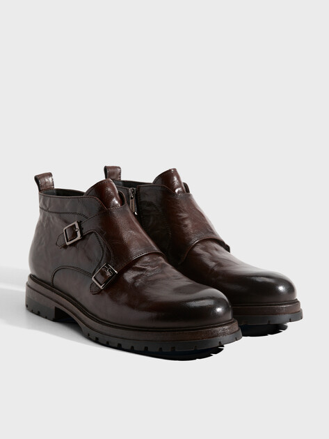 Мужские ботинки TENDANCE, Артикул TTB1-HS2425-5, темно-коричневый | 4113148. Ракурс 3