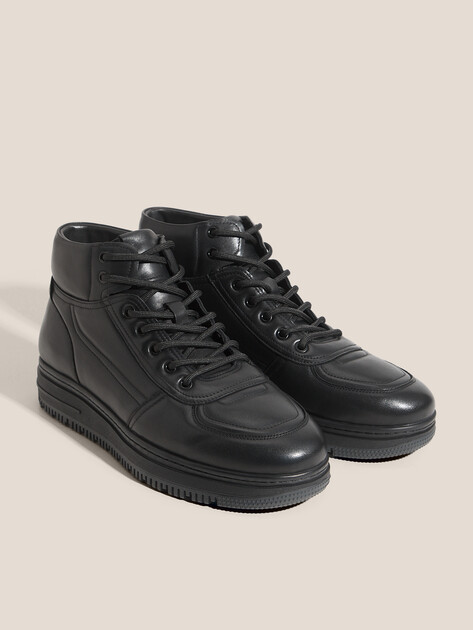 Мужские высокие кеды TENDANCE, Артикул TTB20-0103-1, черный | 4113166. Ракурс 2