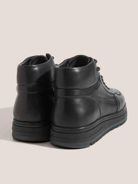 Мужские высокие кеды TENDANCE, Артикул TTB20-0103-1, черный | 4113166. Ракурс 5