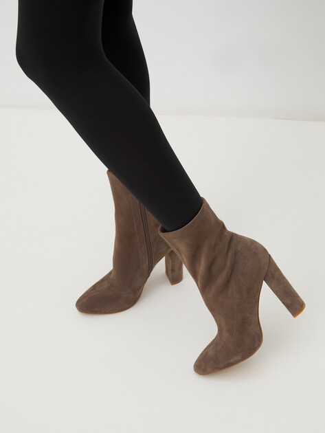 Ботильоны TENDANCE, Артикул RL758T06-1, пыльно-коричневый | 4114027. Ракурс 2