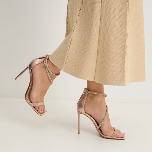 Босоножки TENDANCE, Артикул RL732-5, золотой | 4115288. Ракурс 2 Босоножки TENDANCE, Артикул RL732-5, золотой | 4115288. Ракурс 2