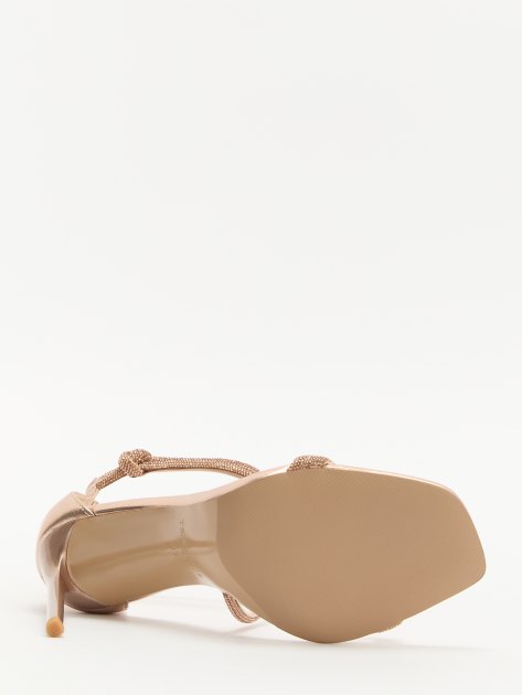 Босоножки TENDANCE, Артикул RL732-5, золотой | 4115288. Ракурс 4 Босоножки TENDANCE, Артикул RL732-5, золотой | 4115288. Ракурс 4
