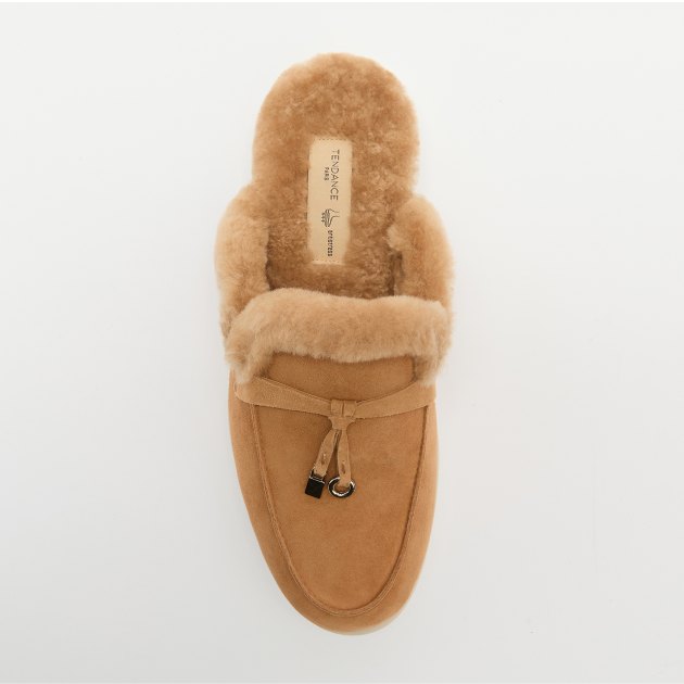 Мюли TENDANCE, Артикул YS-2299-225W, бежево-коричневый | 4115588. Ракурс 2 Мюли TENDANCE, Артикул YS-2299-225W, бежево-коричневый | 4115588. Ракурс 2