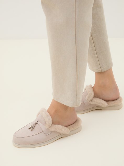 Мюли TENDANCE, Артикул YS-2299-225W, бежево-серый | 4115591. Ракурс 2 Мюли TENDANCE, Артикул YS-2299-225W, бежево-серый | 4115591. Ракурс 2