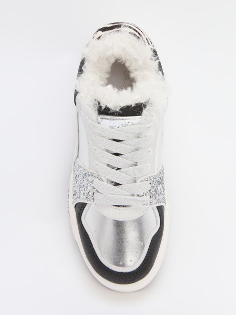 Женские кеды LIU∙JO HERO 15, Артикул BF4117, серебряный | 4116065. Ракурс 5