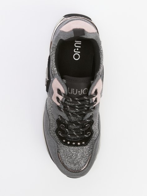 Женские кроссовки LIU∙JO WONDER MAXI 01, Артикул BF4119, серебряный | 4116074. Ракурс 5