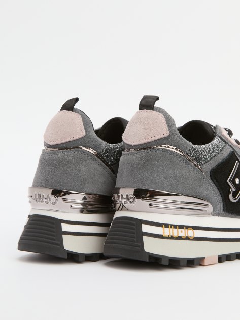 Женские кроссовки LIU∙JO WONDER MAXI 01, Артикул BF4119, серебряный | 4116074. Ракурс 6