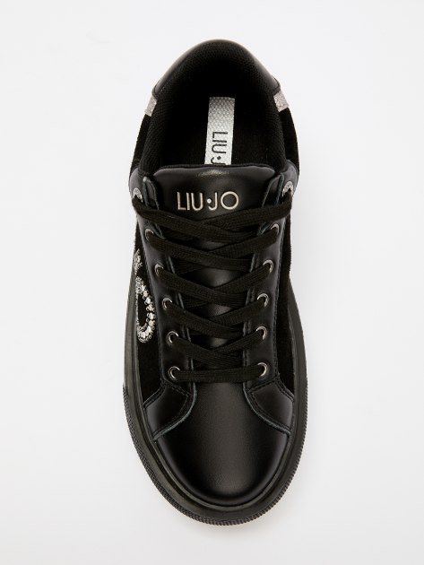 Женские кеды LIU∙JO KYLIE 22, Артикул BF4061, черный | 4116771. Ракурс 5