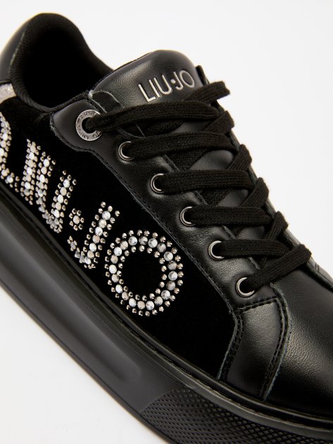 Женские кеды LIU∙JO KYLIE 22, Артикул BF4061, черный | 4116771. Ракурс 6