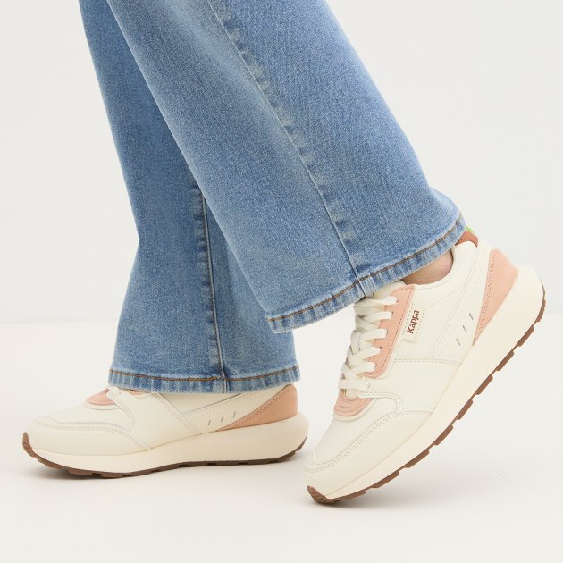 Женские кроссовки KAPPA AUTHENTIC RUN LT W, Артикул 125411, молочно-белый | 4119247. Ракурс 4