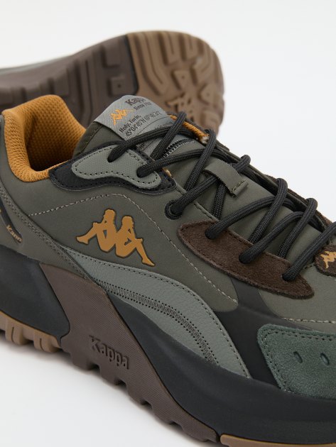 Мужские кроссовки KAPPA GIUSTO M, Артикул 132166, зелено-серый | 4119271. Ракурс 6