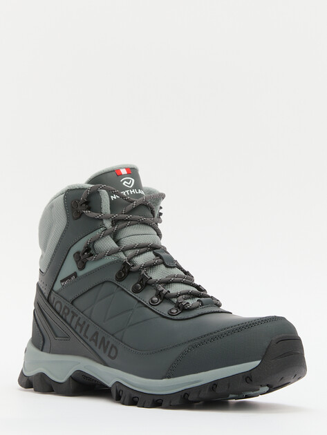 Мужские кроссовки для хайкинга/треккинга NORTHLAND Graz Winter 200, Артикул 129531, серо-синий | 4120275. Ракурс 3