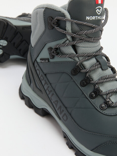 Мужские кроссовки для хайкинга/треккинга NORTHLAND Graz Winter 200, Артикул 129531, серо-синий | 4120275. Ракурс 6