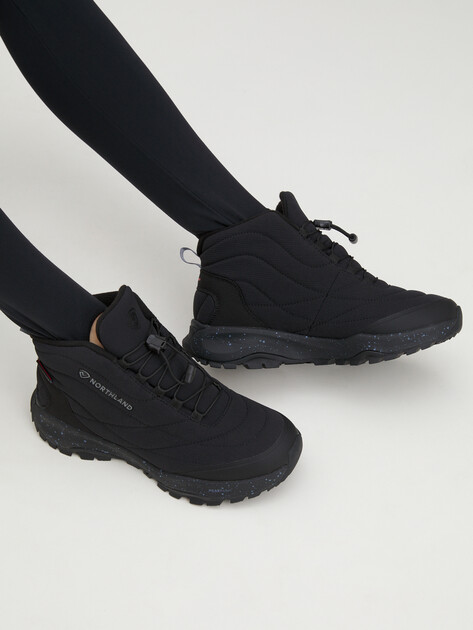 Женские кроссовки для хайкинга/треккинга NORTHLAND Fels Nylon Mid W Term, Артикул 135662, черный | 4120279. Ракурс 2 Женские кроссовки для хайкинга/треккинга NORTHLAND Fels Nylon Mid W Term, Артикул 135662, черный | 4120279. Ракурс 2