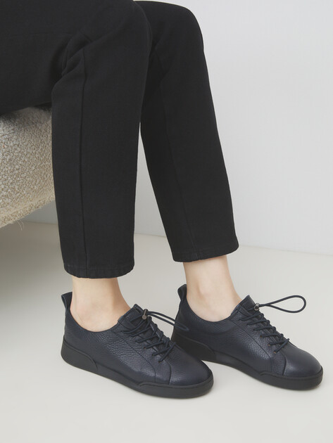 Женские кеды MAISON DAVID, Артикул TM22937-2, темно-синий | 4122619. Ракурс 2