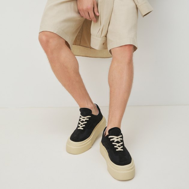 Мужские кеды MM6 MAISON MARGIELA, Артикул SH3WS0004, черный | 4122718. Ракурс 2 Мужские кеды MM6 MAISON MARGIELA, Артикул SH3WS0004, черный | 4122718. Ракурс 2
