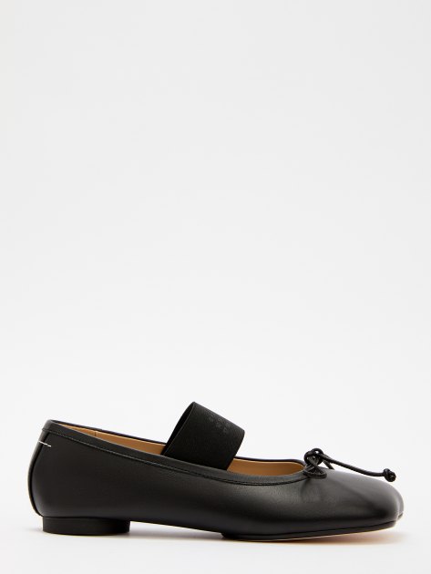 Балетки мэри-джейн MM6 MAISON MARGIELA, Артикул S59WZ0099, черный | 4122720. Ракурс 3 Балетки мэри-джейн MM6 MAISON MARGIELA, Артикул S59WZ0099, черный | 4122720. Ракурс 3